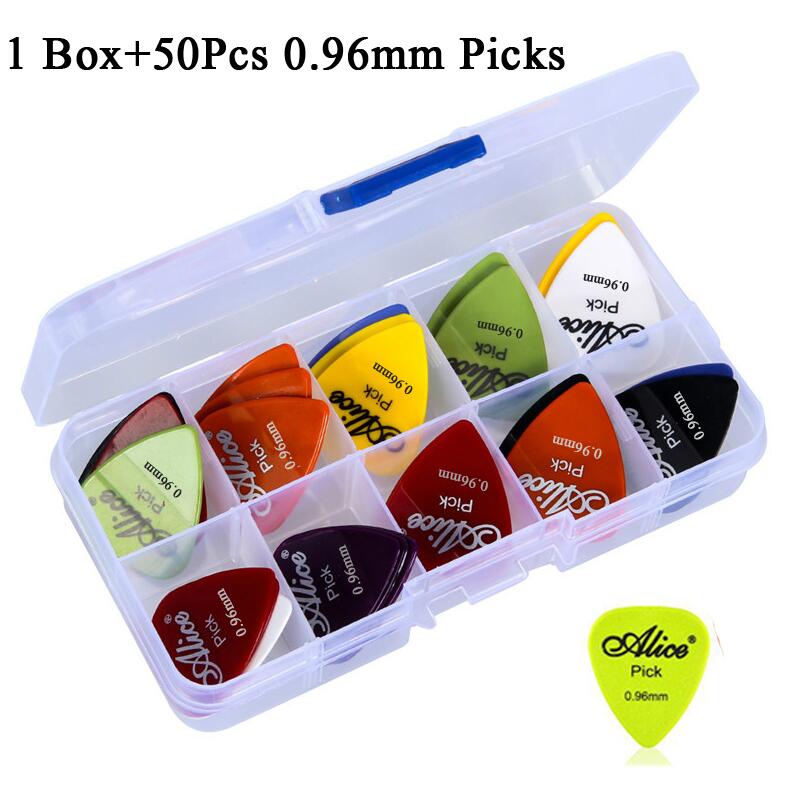 50Pcs/Set Guitar Pick Plectrum