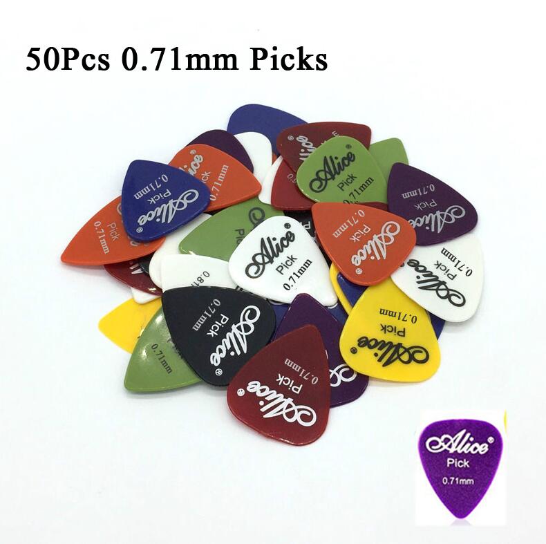 50Pcs/Set Guitar Pick Plectrum