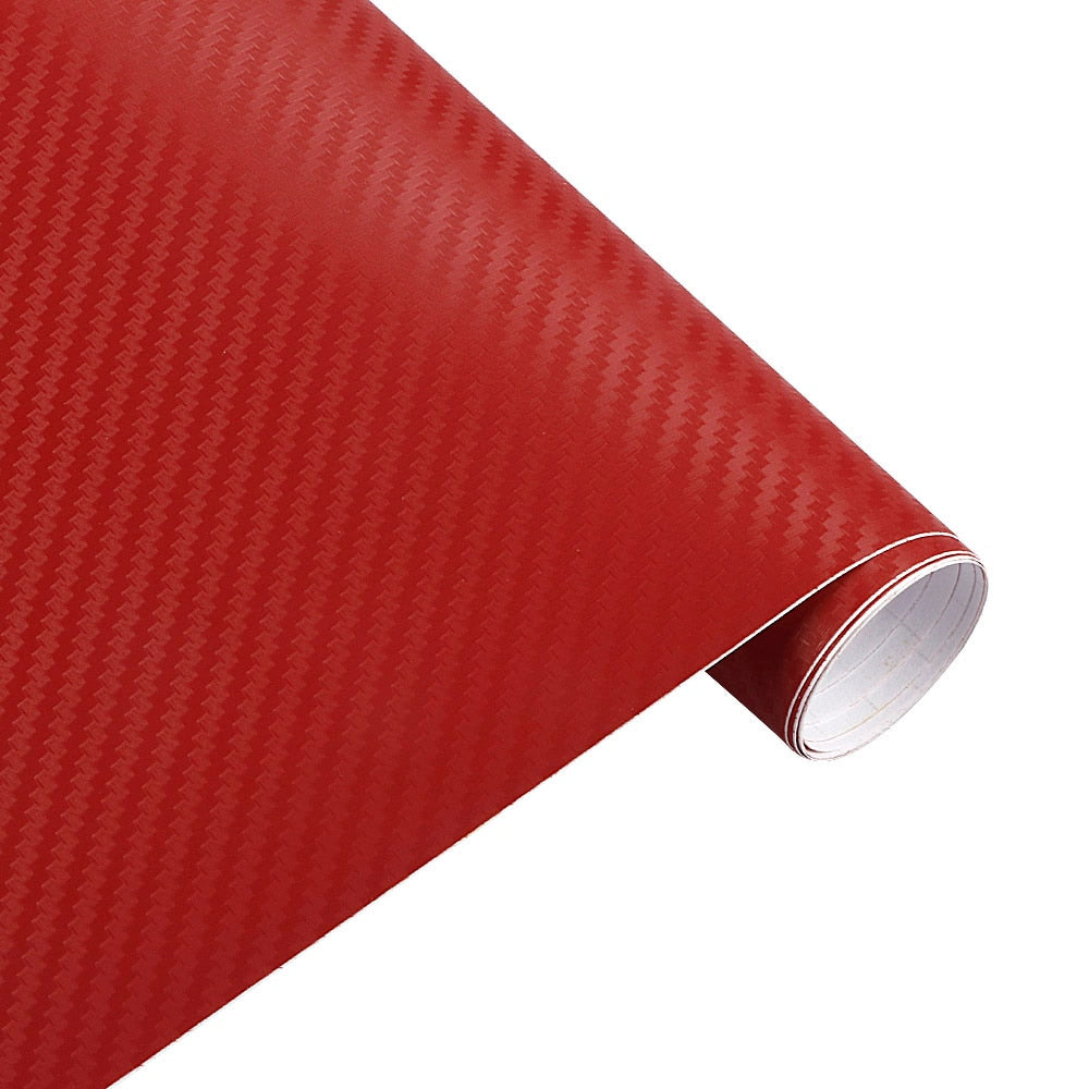 Carbon Fiber Vinyl Car Wrap Sheet Roll Film