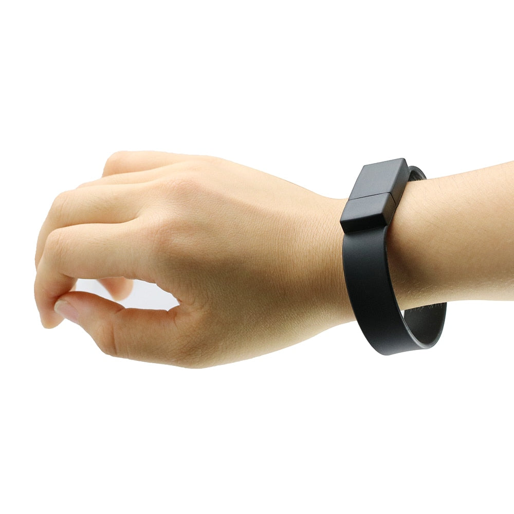 Usb Silicone Flash Drive Bracelet