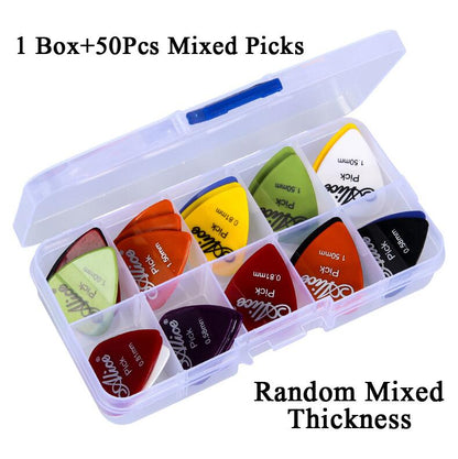 50Pcs/Set Guitar Pick Plectrum