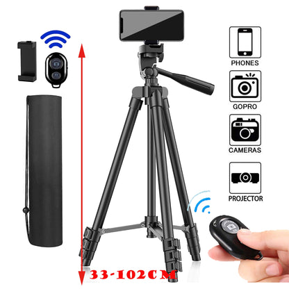 DSLR Flexible Tripod Stand With Remote Control