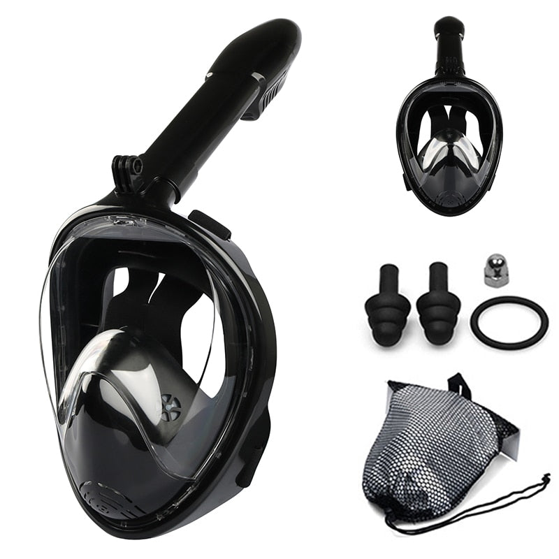 Underwater Scuba Anti Fog Full Face Diving Mask Snorkeling