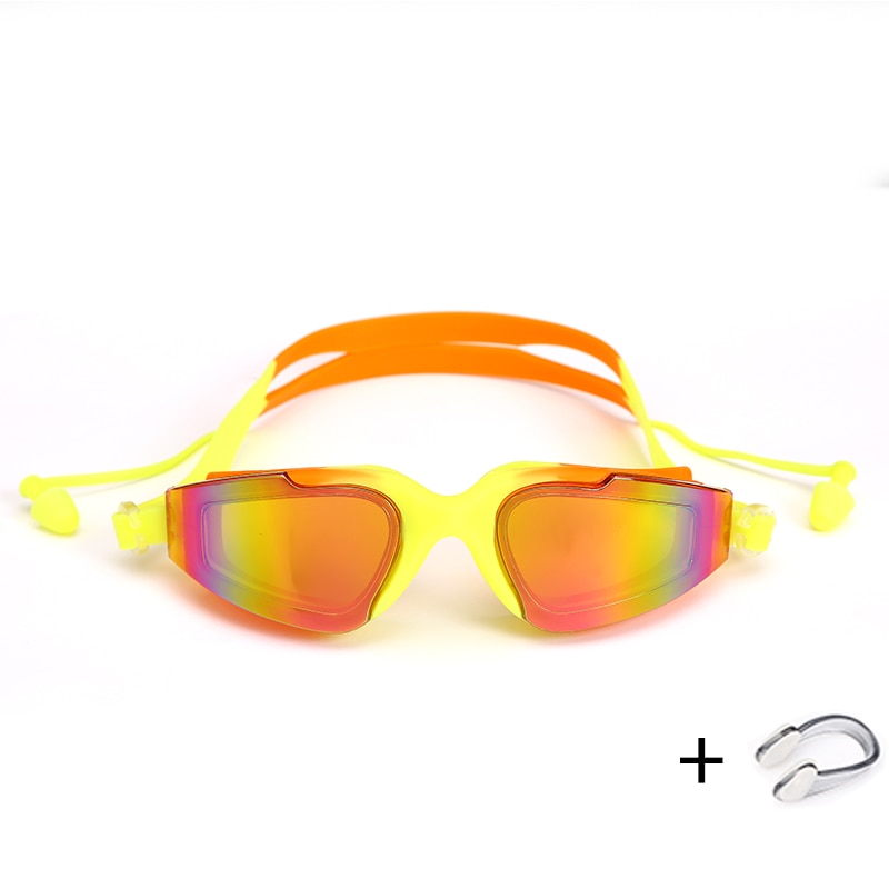 Swimming Goggles Glasses with Earplugs