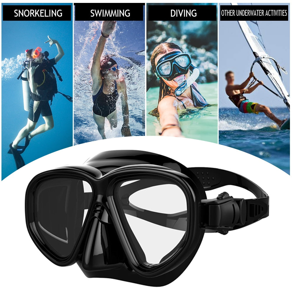 Swimming Goggles Diving Snorkeling Mask Scuba Snorkel