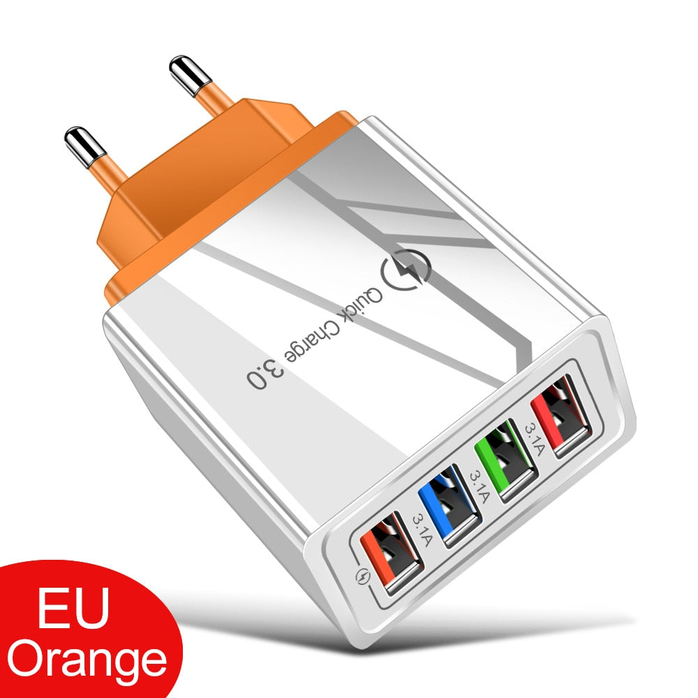 EU/US Plugg USB-lader