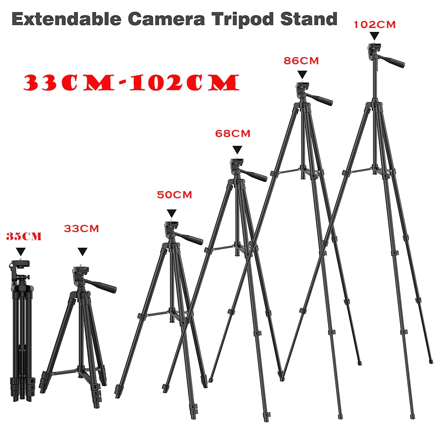 DSLR Flexible Tripod Stand With Remote Control