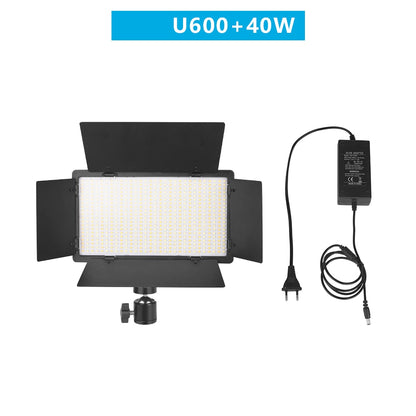 U800 LED Photo Studio Light 40W/50W Panel Lamp