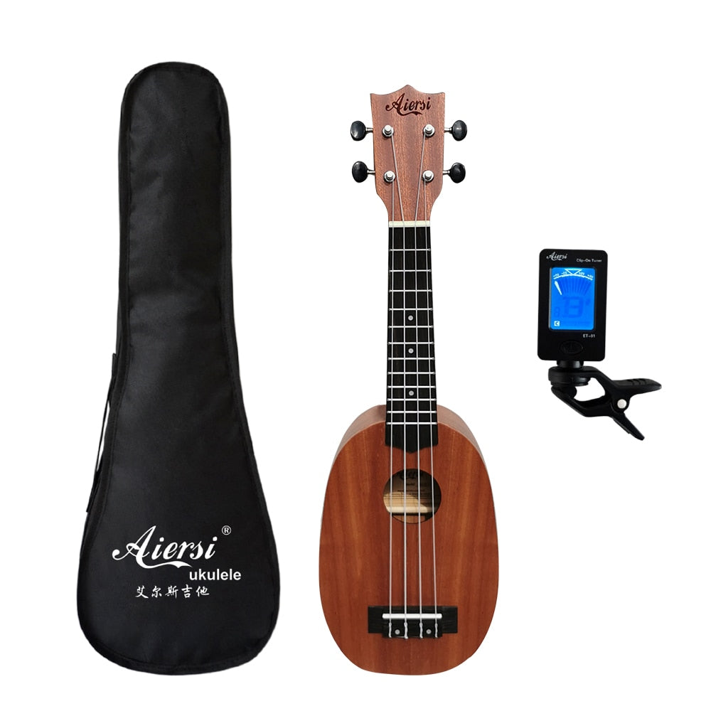 21 tommer ukelele 4 streng