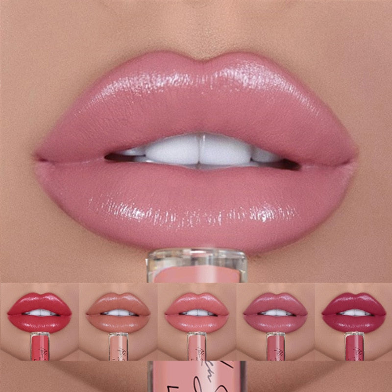 Lipstick Waterproof Long Lasting Moist Lip Gloss