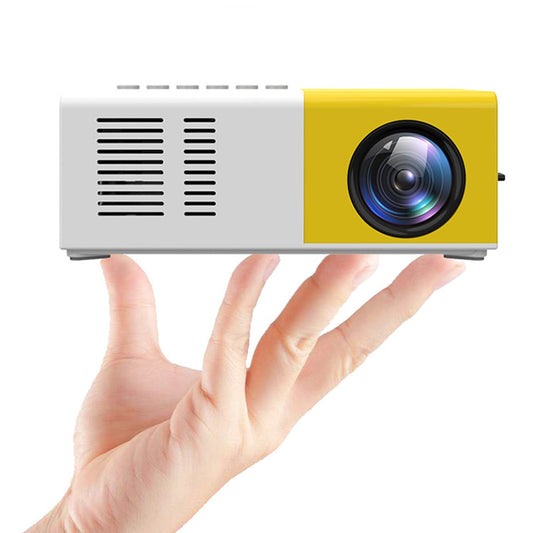 Mini Projector LED Home Media Player 480x360 Pixels 1080P HDMI USB