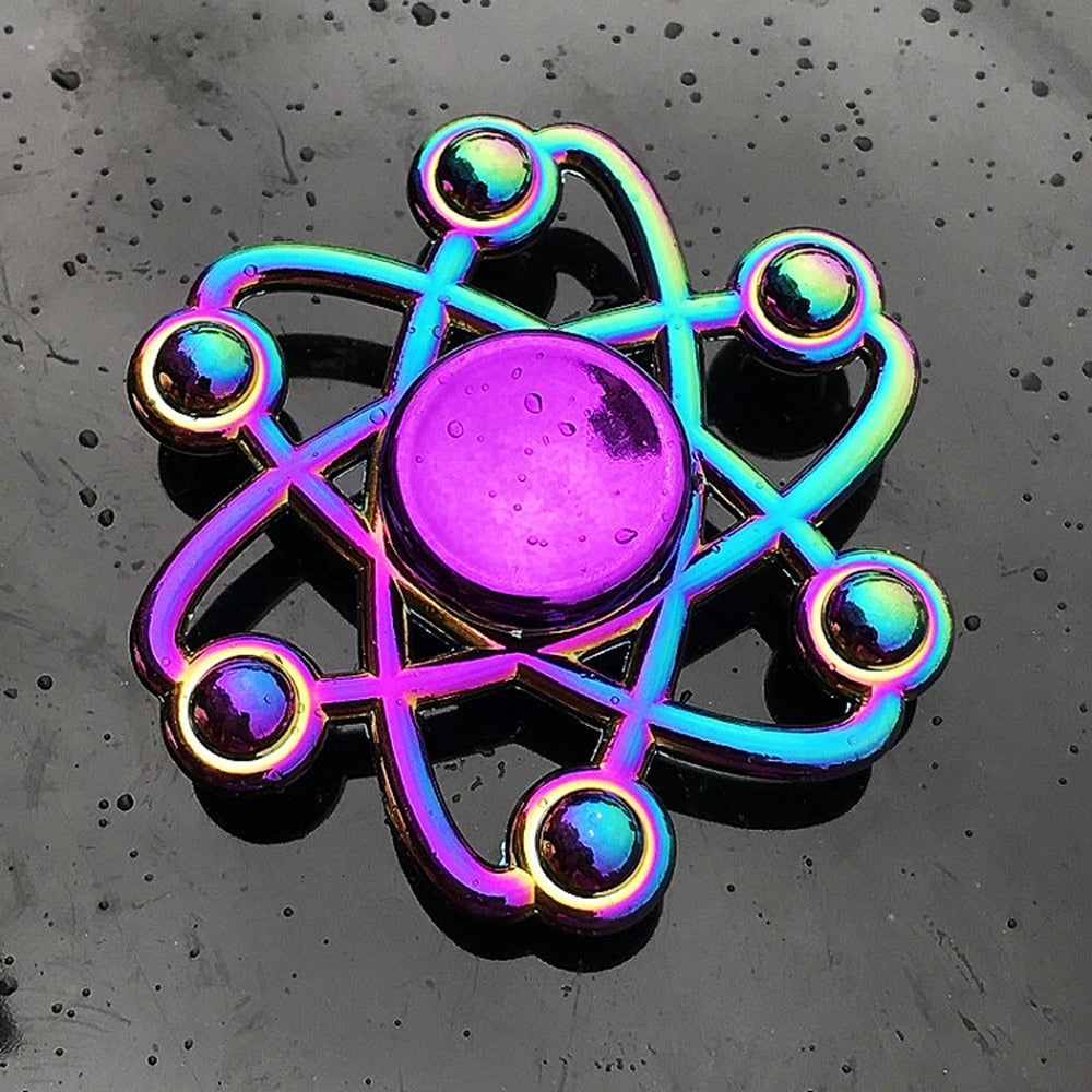 Metal Rainbow Fidget Spinner