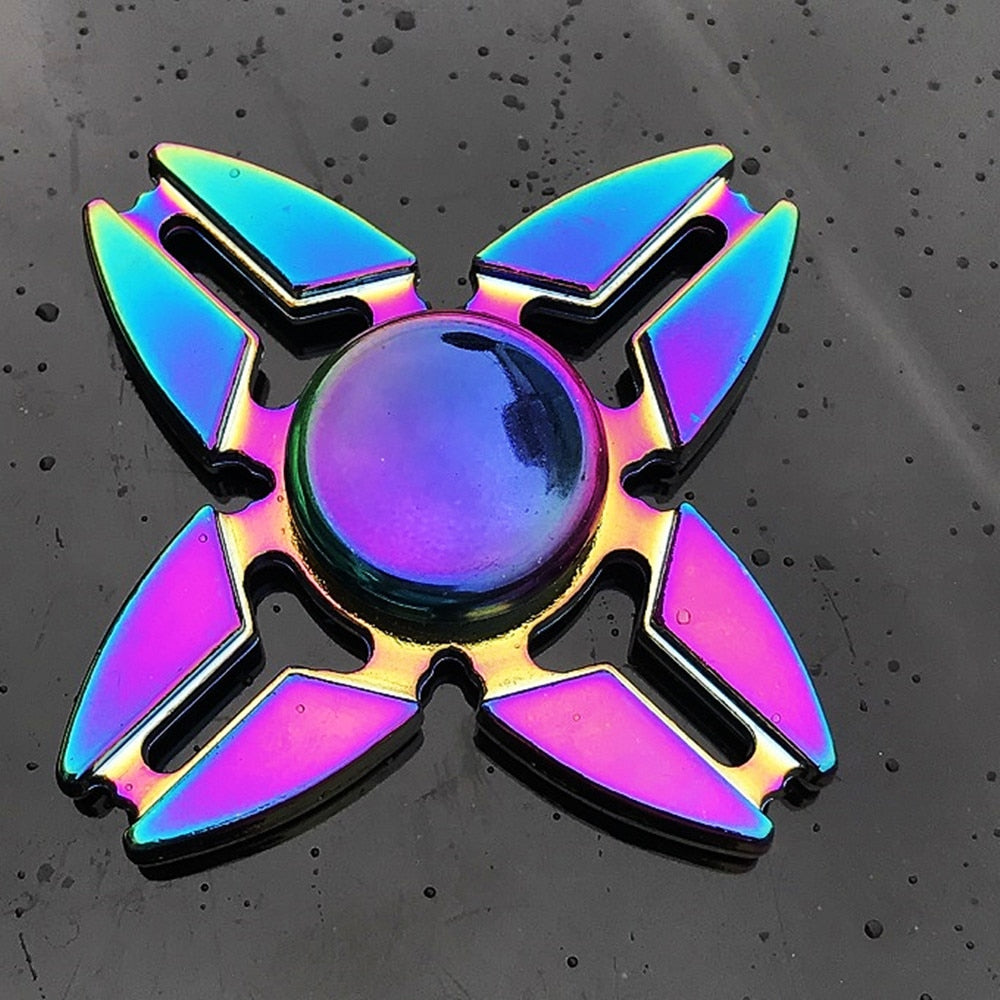 Metal Rainbow Fidget Spinner