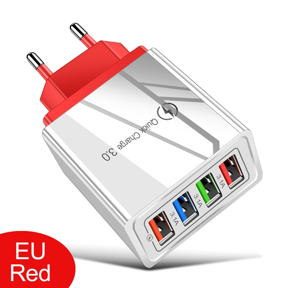 EU/US Plugg USB-lader