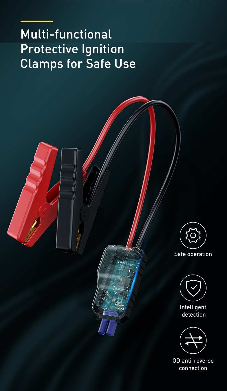 1000A Car Jump Starter Power Bank 12000mAh