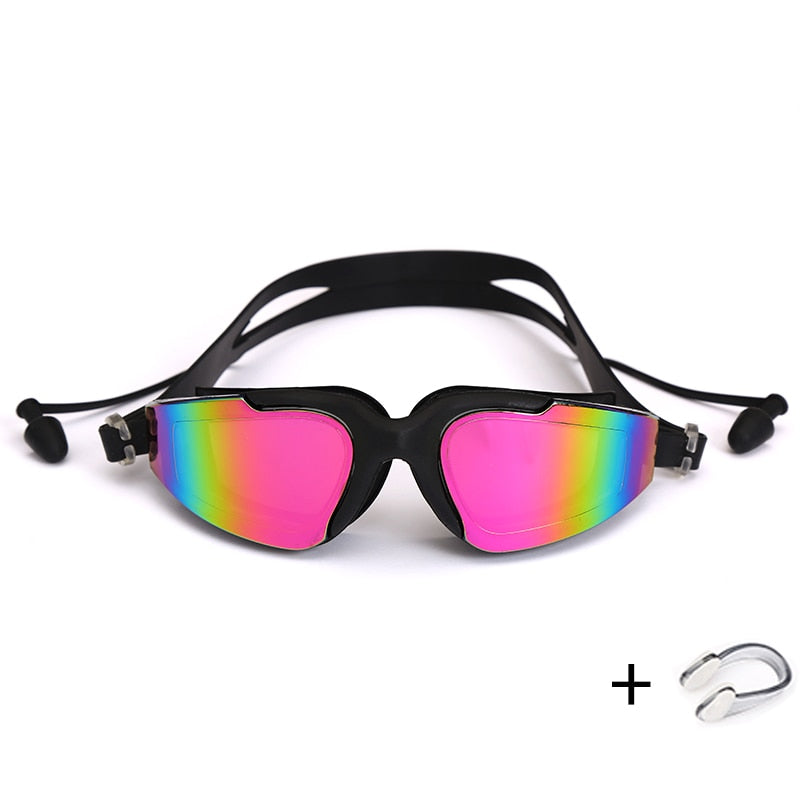 Swimming Goggles Glasses with Earplugs