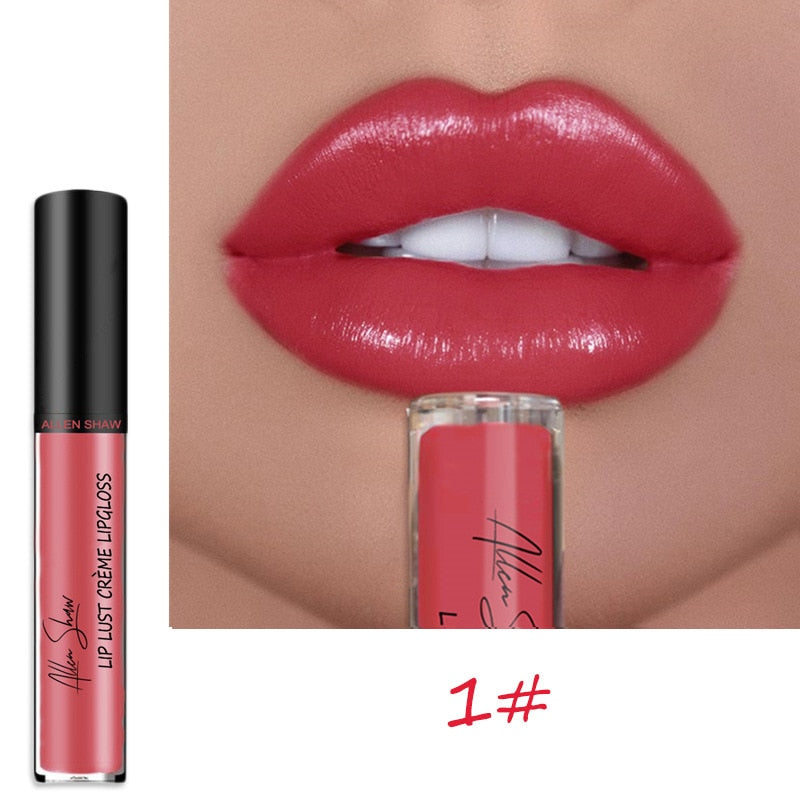 Lipstick Waterproof Long Lasting Moist Lip Gloss