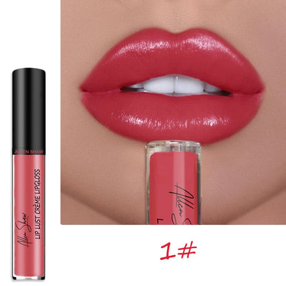 Lipstick Waterproof Long Lasting Moist Lip Gloss