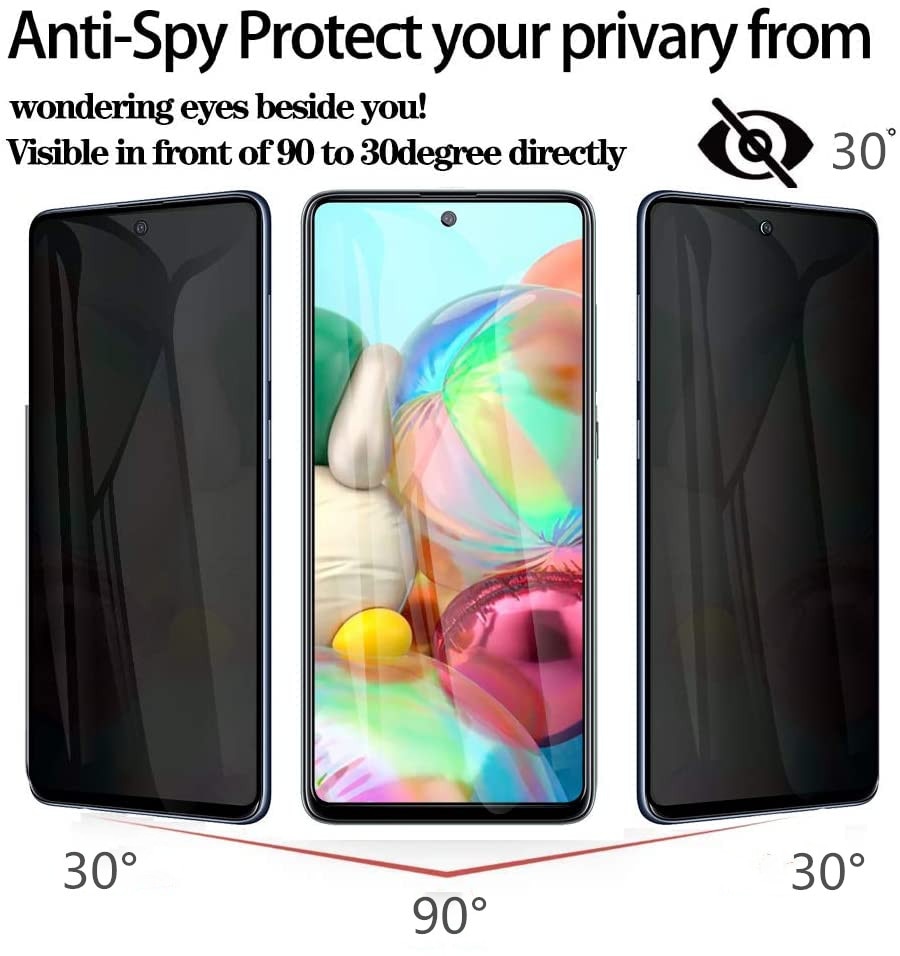 Privacy Skjermbeskytter i herdet glass for Samsung