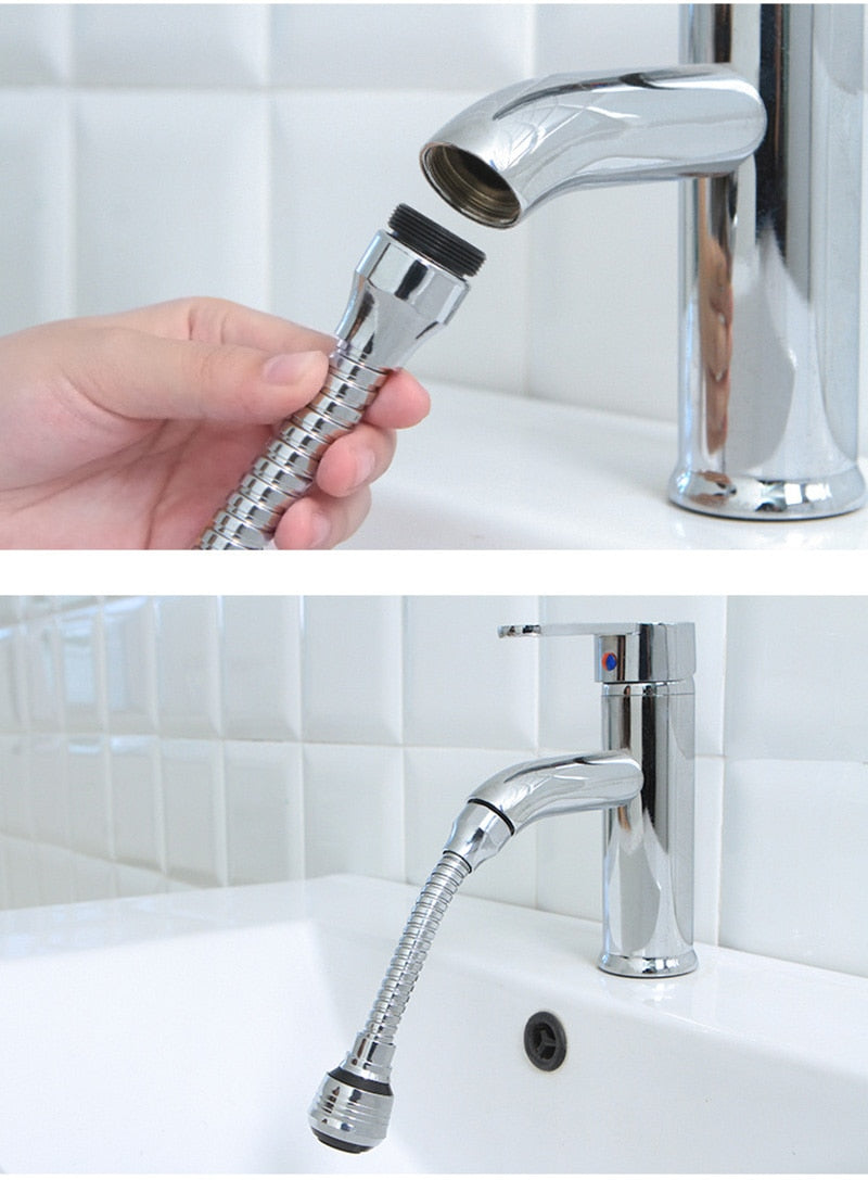 2 Modes 360 Rotatable High Pressure Faucet Extender