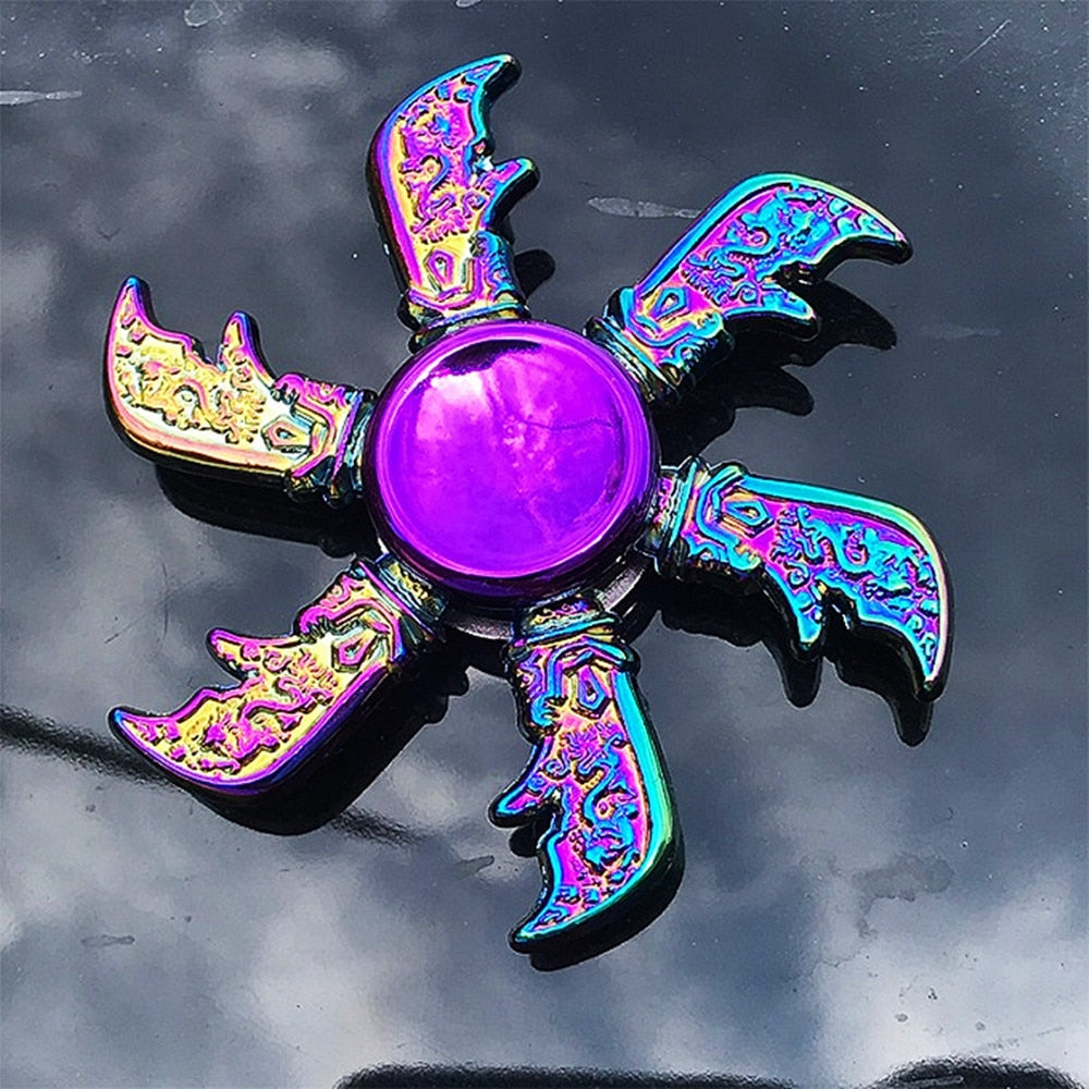 Metal Rainbow Fidget Spinner