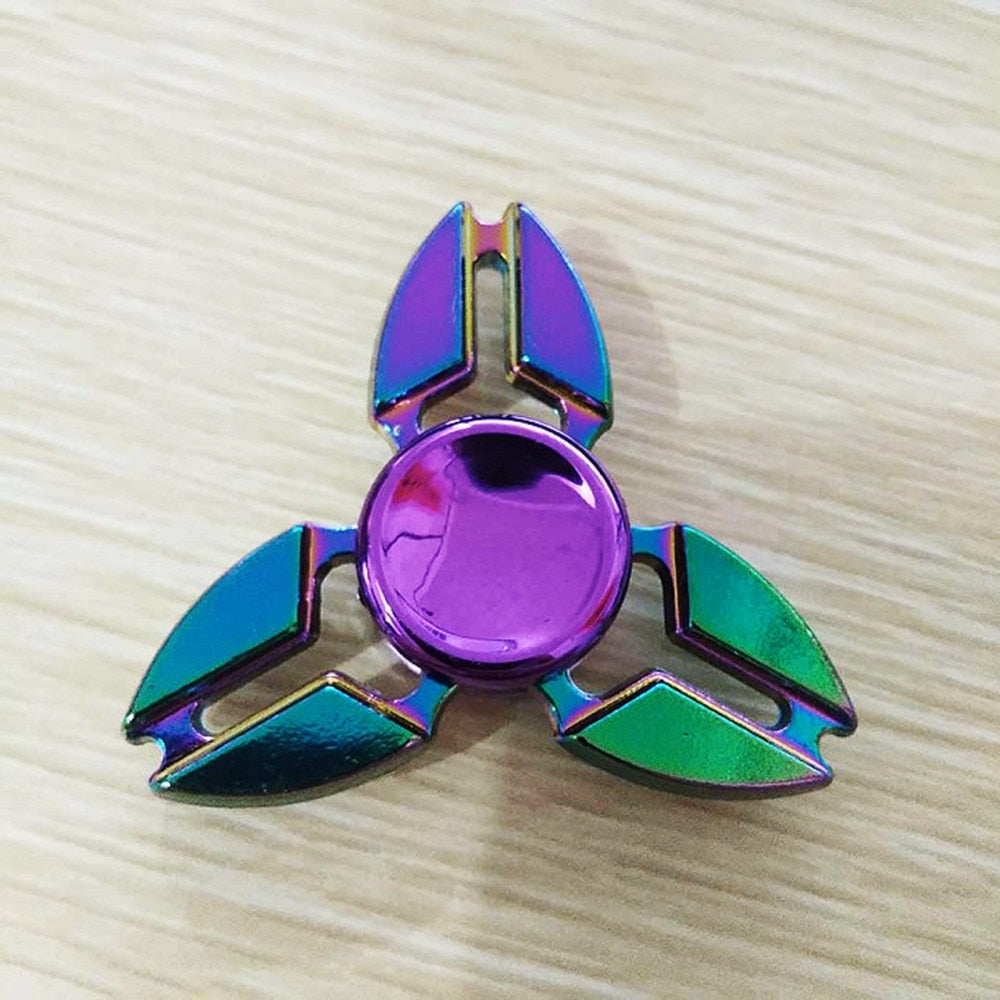 Metal Rainbow Fidget Spinner