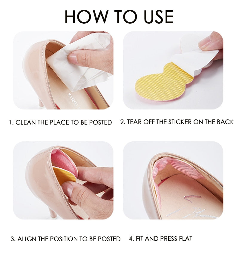 Insoles for Shoes Grips Protector Sticker Pain Relief