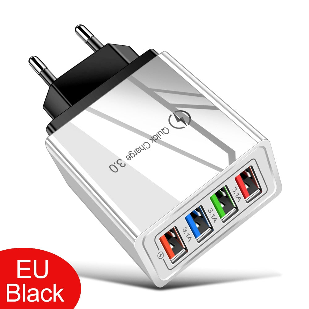 EU/US Plugg USB-lader