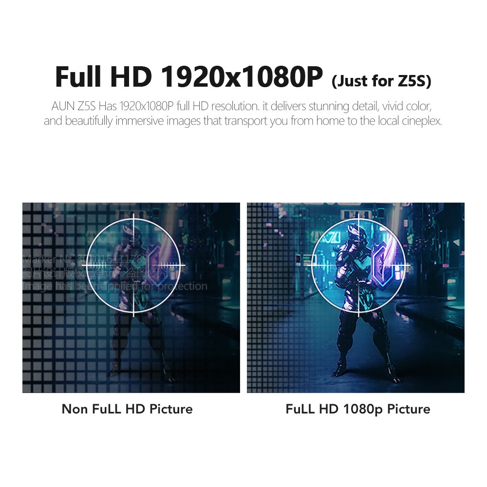 Full HD 1080P Projector LED Theater MINI Beamer Home Cinema