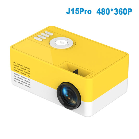 Mini Projector for Home Theater 480x360 Pixels 1080P HDMI