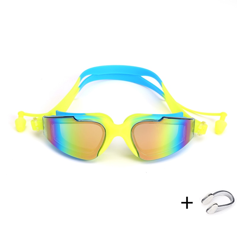 Swimming Goggles Glasses with Earplugs