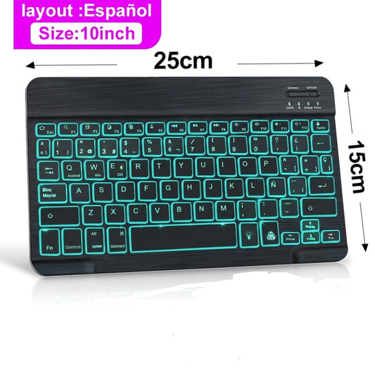 RGB Bluetooth trådløst tastatur