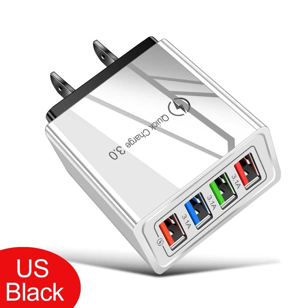 EU/US Plugg USB-lader