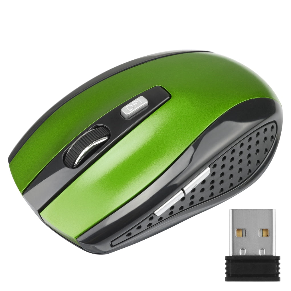 Wireless Mouse Adjustable DPI with USB