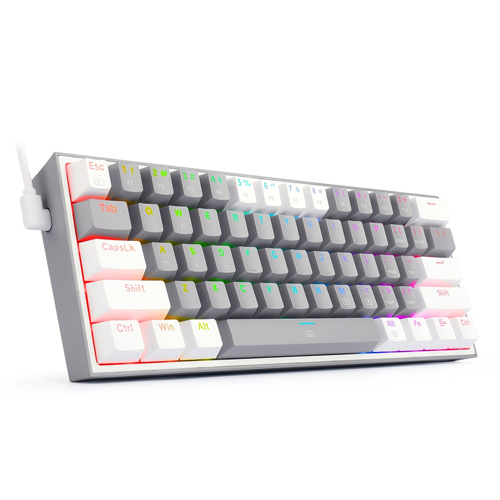 RGB Backlit USB Mini Mechanical Gaming Keyboard