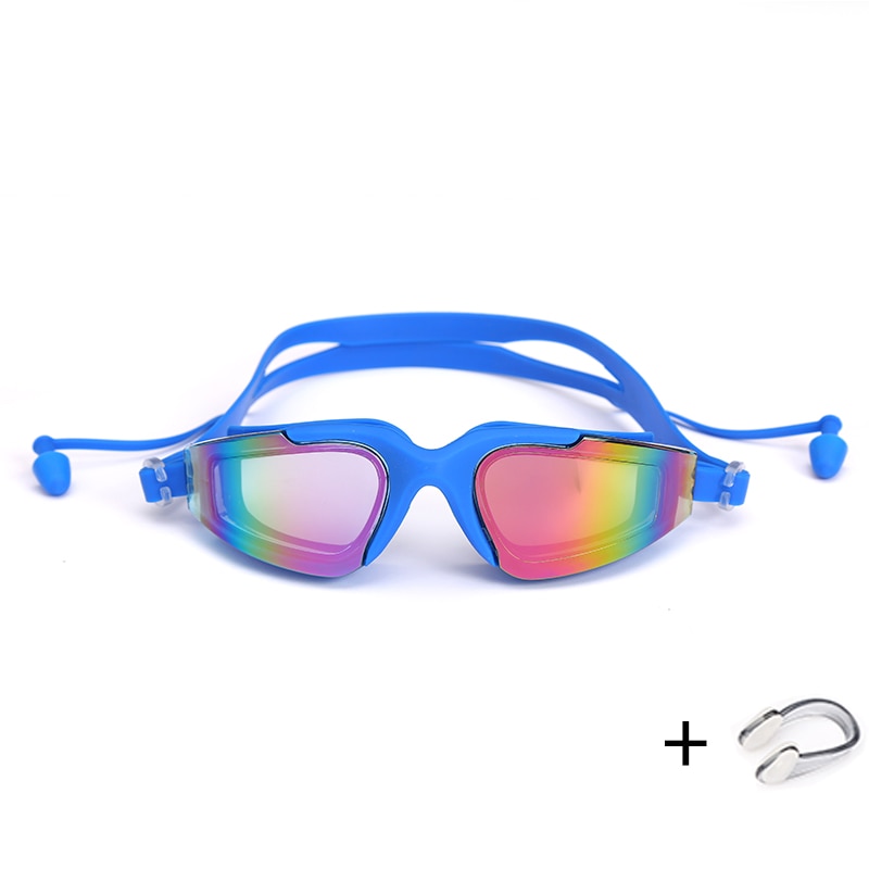 Swimming Goggles Glasses with Earplugs