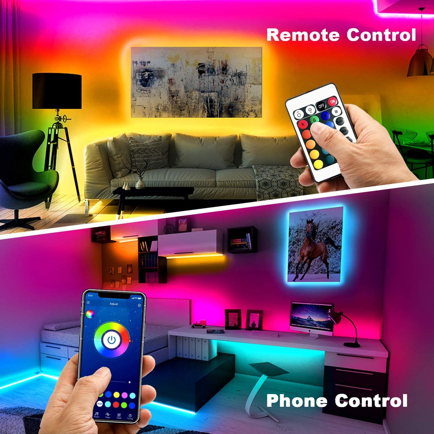 Led Strip Light RGB Bluetooth-kontroller