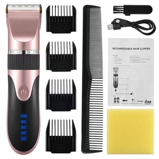 Hair Clipper Trimmer Rechargeable Cutting Machine