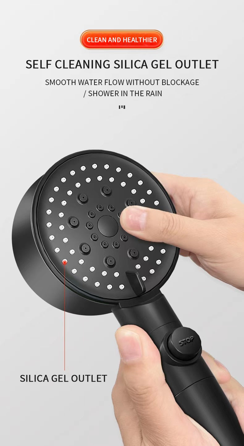 6 Modes Shower Head