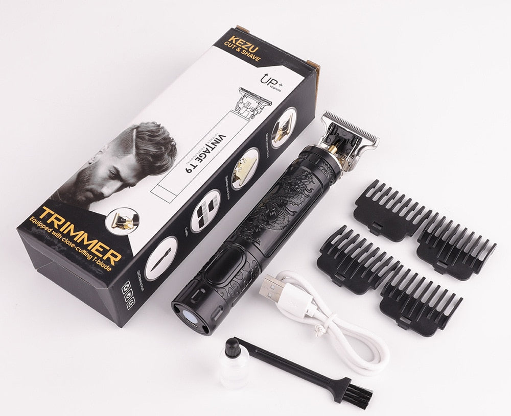 Trådløs Barber Hårtrimmer/Clipper Razor