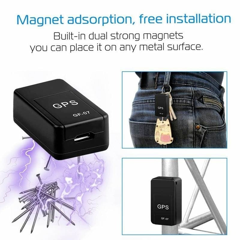 Mini GPS Tracker Magnetic Mount Real Time Tracking