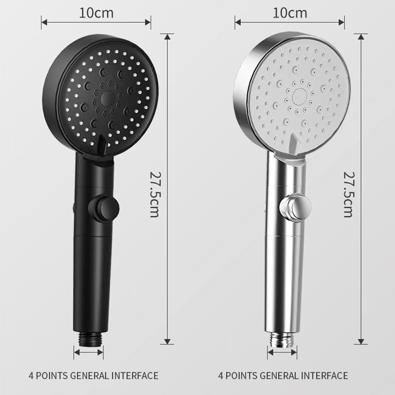 6 Modes Shower Head