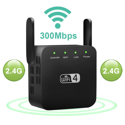 Trådløs 5 Ghz WiFi Repeater Extender 1200Mbps forsterker 300Mbps Signal Booster 2.4G