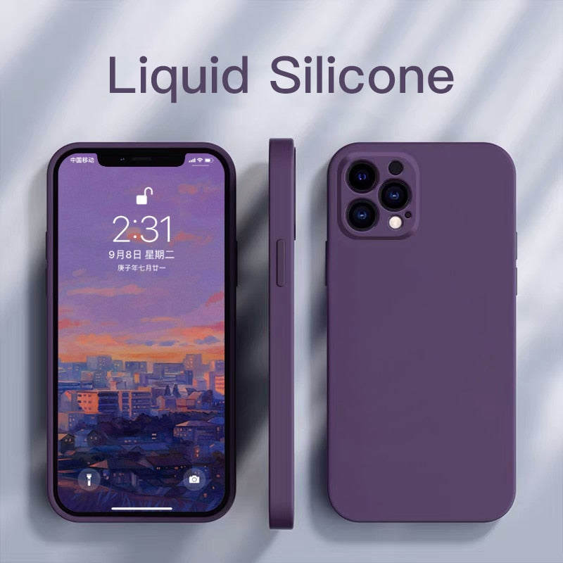 Silicone Phone Case For iPhone