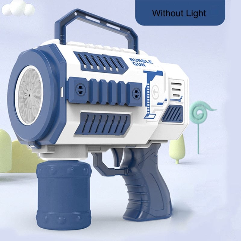 Bubble Gun Rocket Soap Bubbles Machine Blower