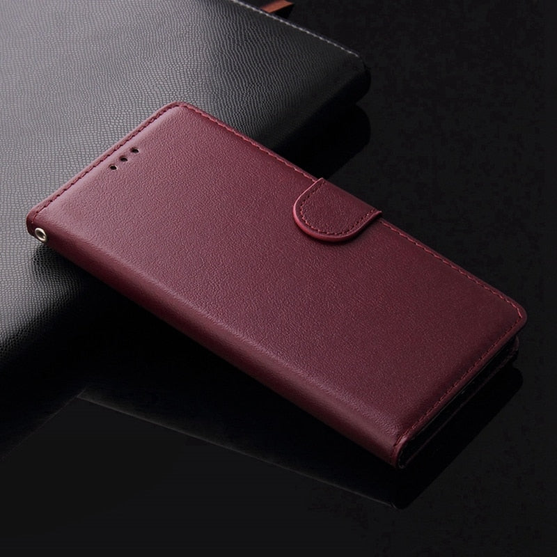 Wallet Leather Case For Samsung