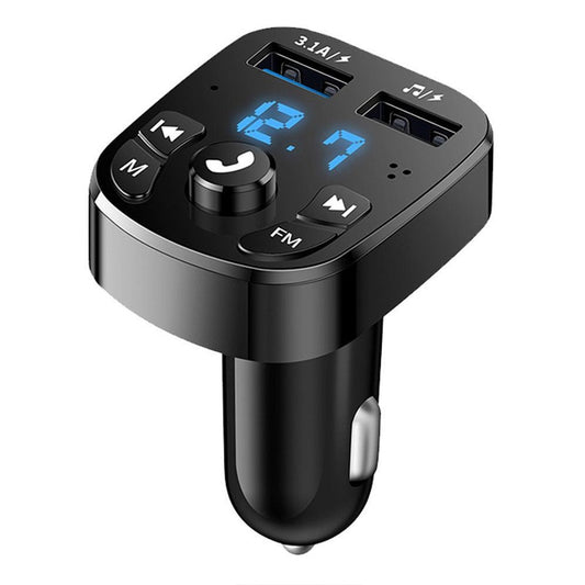 Bluetooth Wireless Dual USB Car Charger 2.1A Transmitter