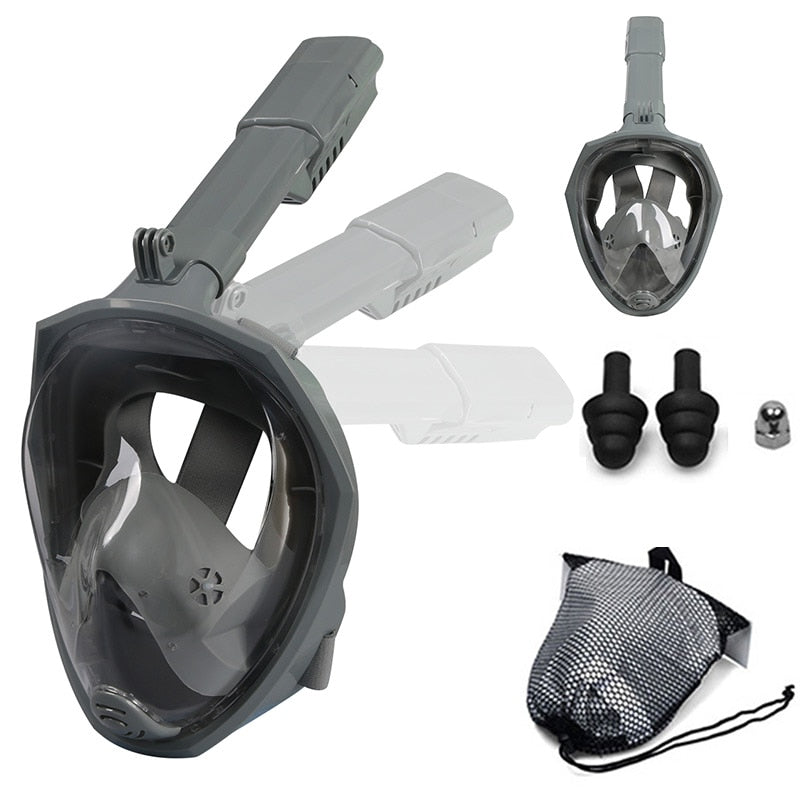 Underwater Scuba Anti Fog Full Face Diving Mask Snorkeling