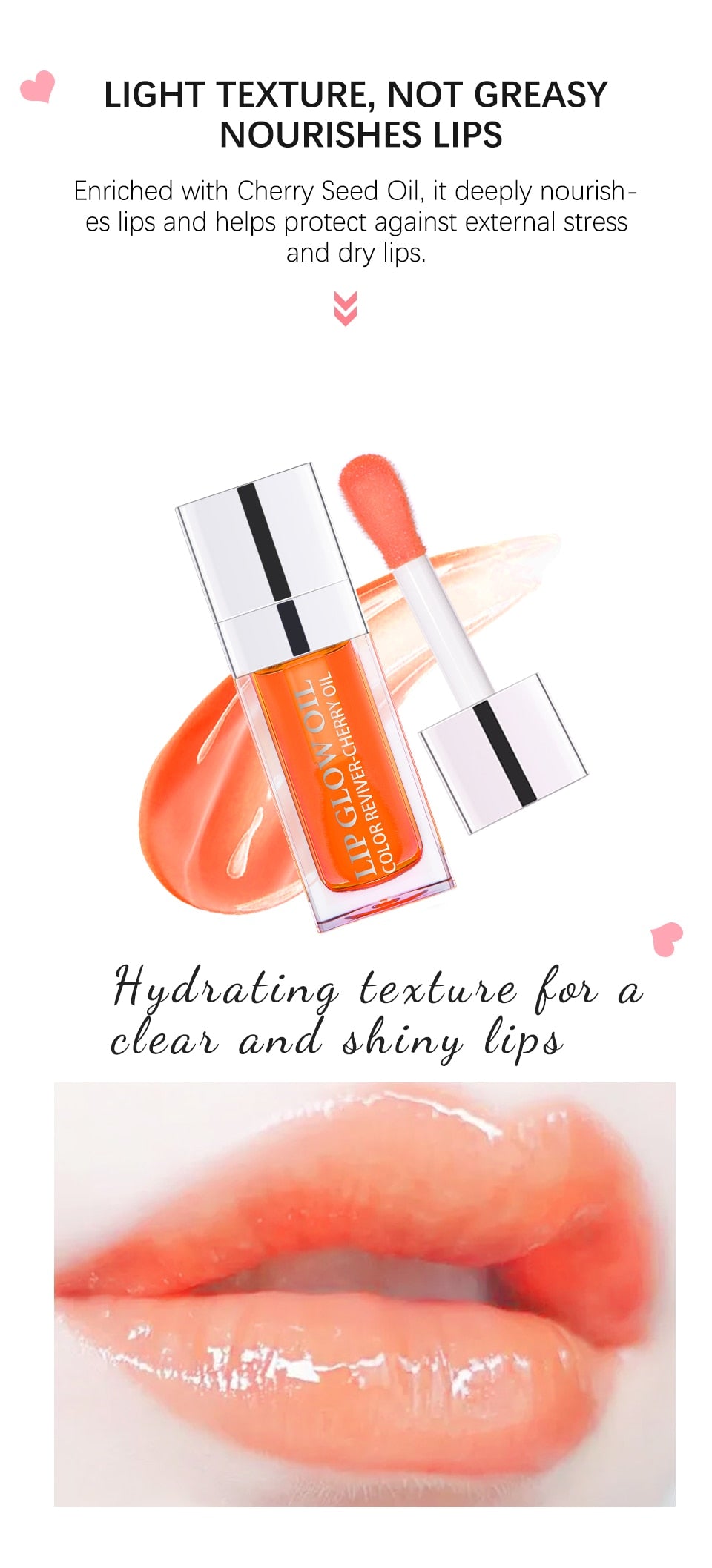 Lip Gloss Glow Moisture 6ml 1 Piece