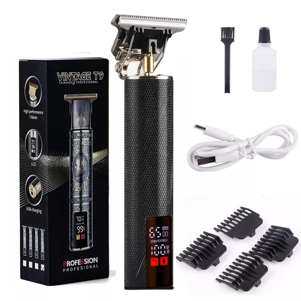 Trådløs Barber Hårtrimmer/Clipper Razor